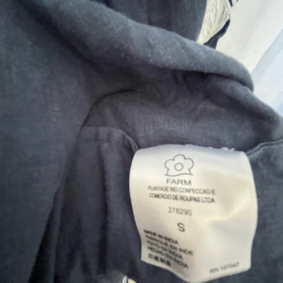 FARM Rio Embroidered Long-Sleeve Dress Sz Small - Picture 11 of 11